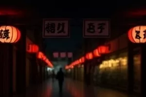 《浅焦叙事》封面：虚化背景中的单人侧影