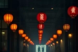 《观众的位置》封面：放映厅座椅的俯视线条